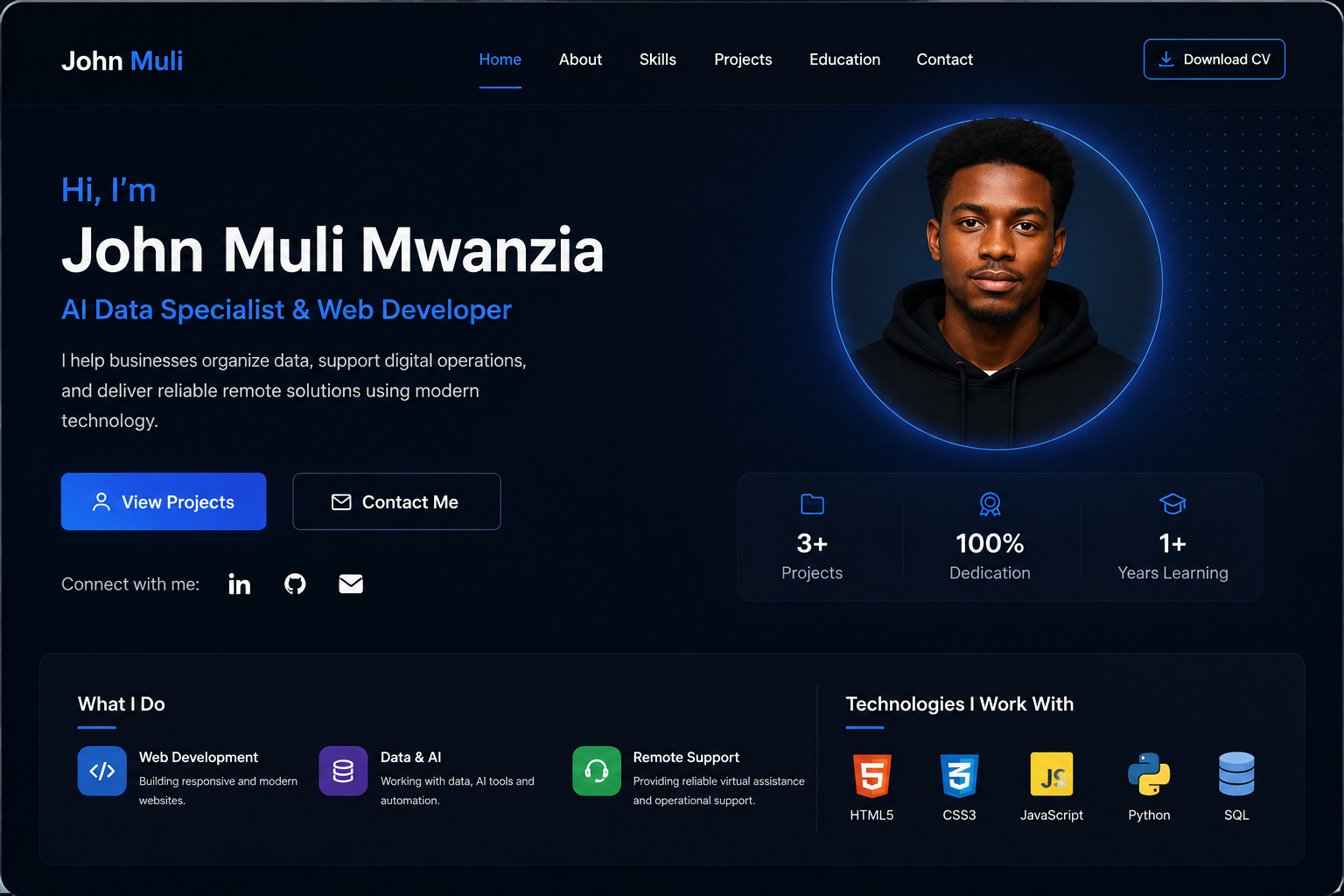 Personal Portfolio Website
